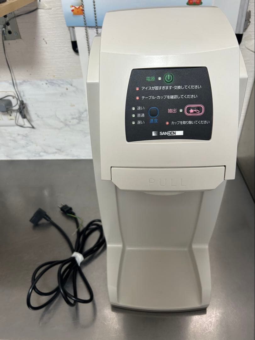 スジャータ　アイスクリームマシーン　ワンショットパック式