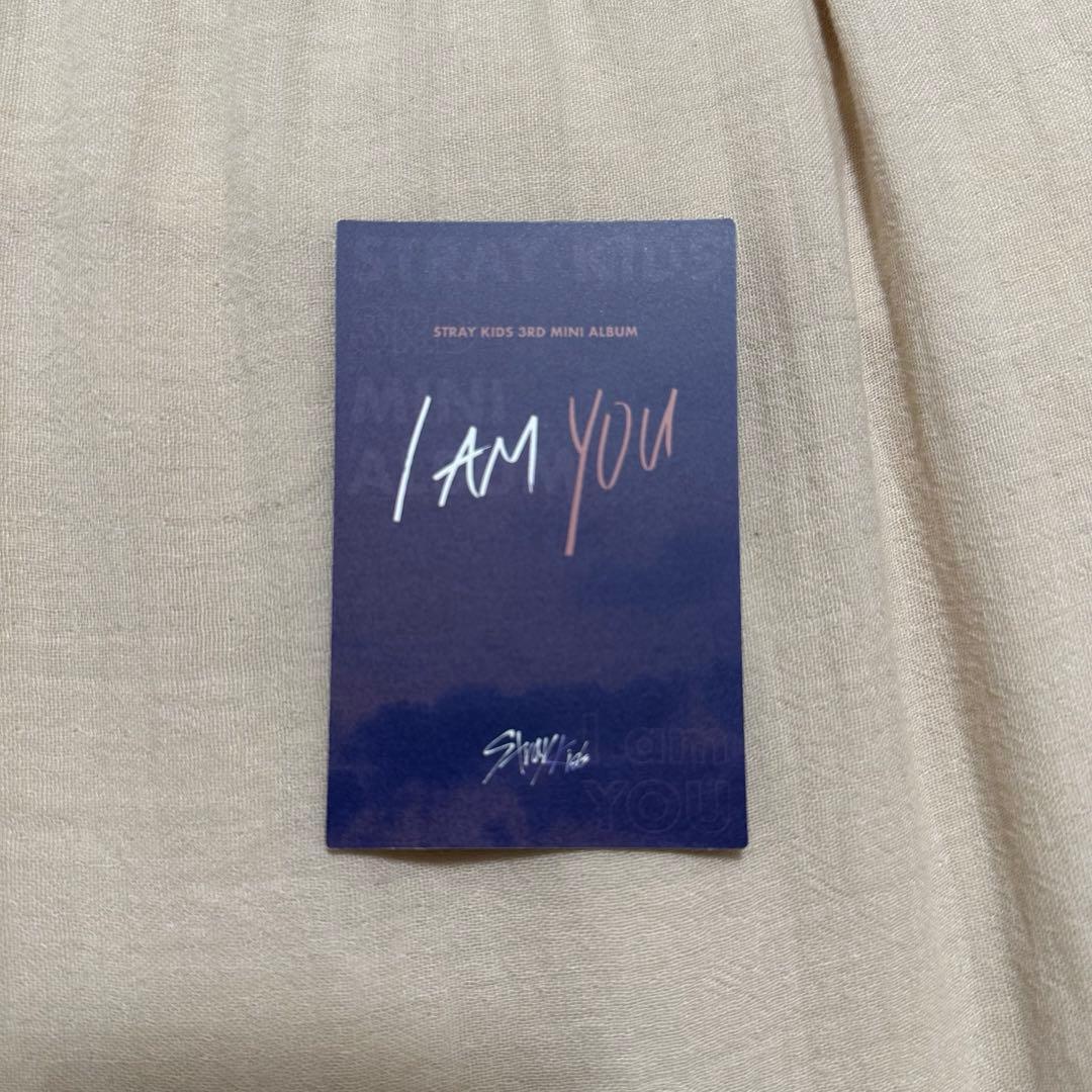 straykids スキズ リノ トレカ iamyou 限定盤 紫枠