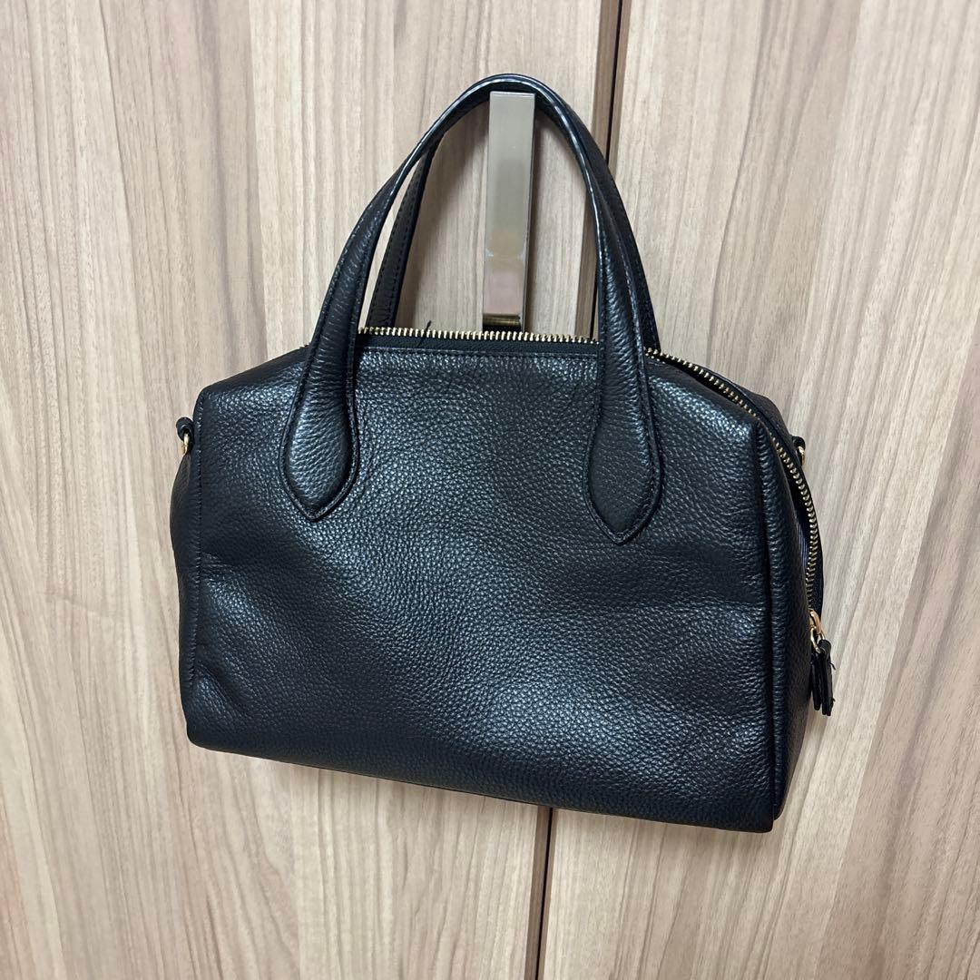 BEAURE ヴュレ カウレザー ボストン バッグ