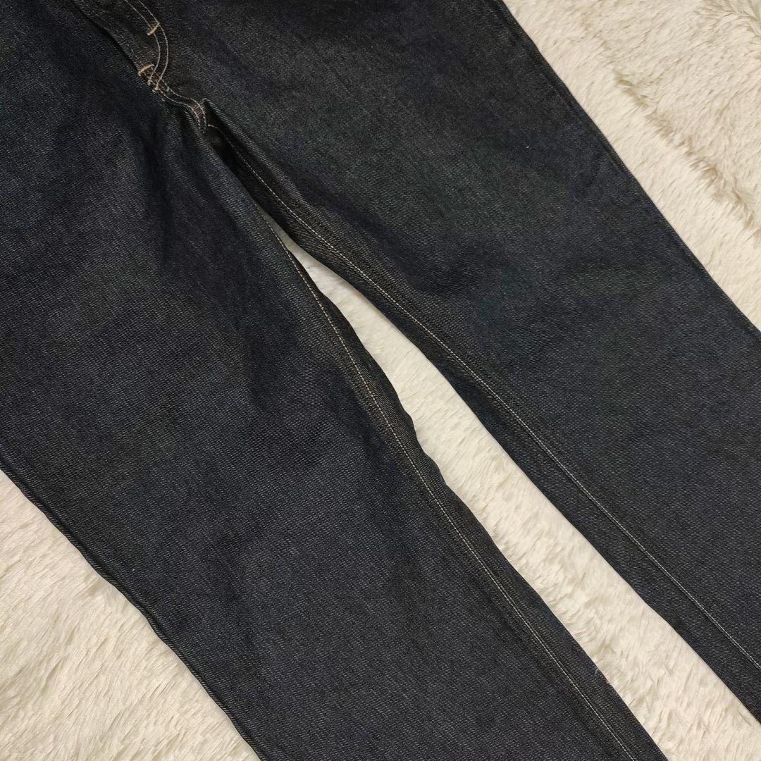 美品 Lee W34 101Z LM8101 ストレートデニム 日本製 濃紺