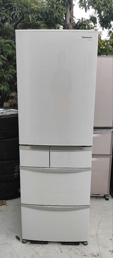 【美品】Panasonic 426L 冷蔵庫 NR-ETR436-H