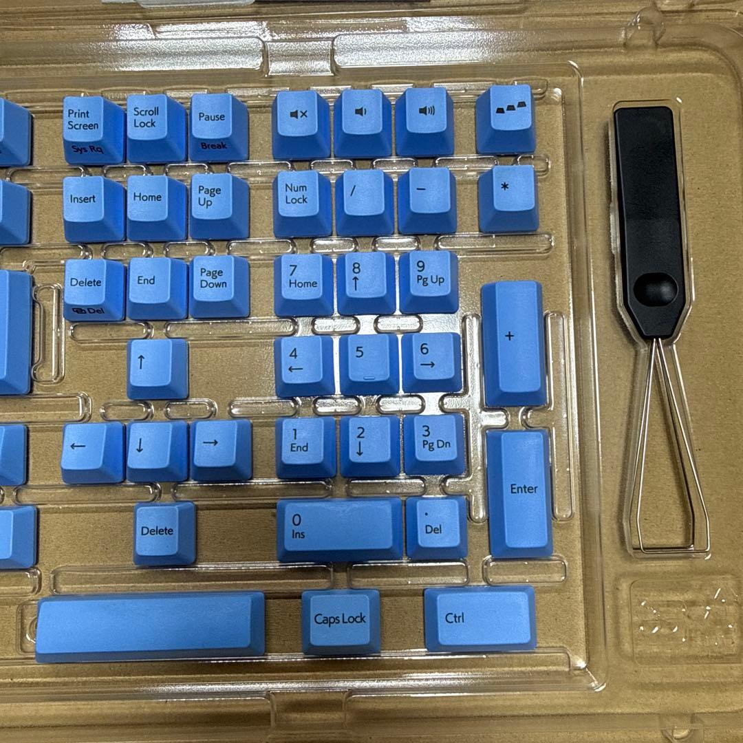 REALFORCE　カラーキーキャップ　R3/R3S　ブルー　M0313J