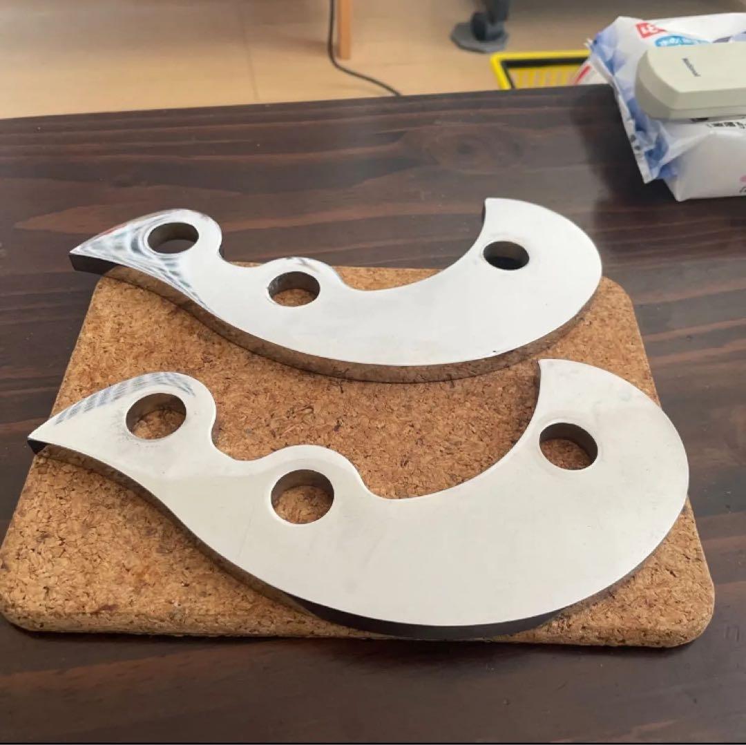 アルミ製ポリッシュマウンティングブラケット