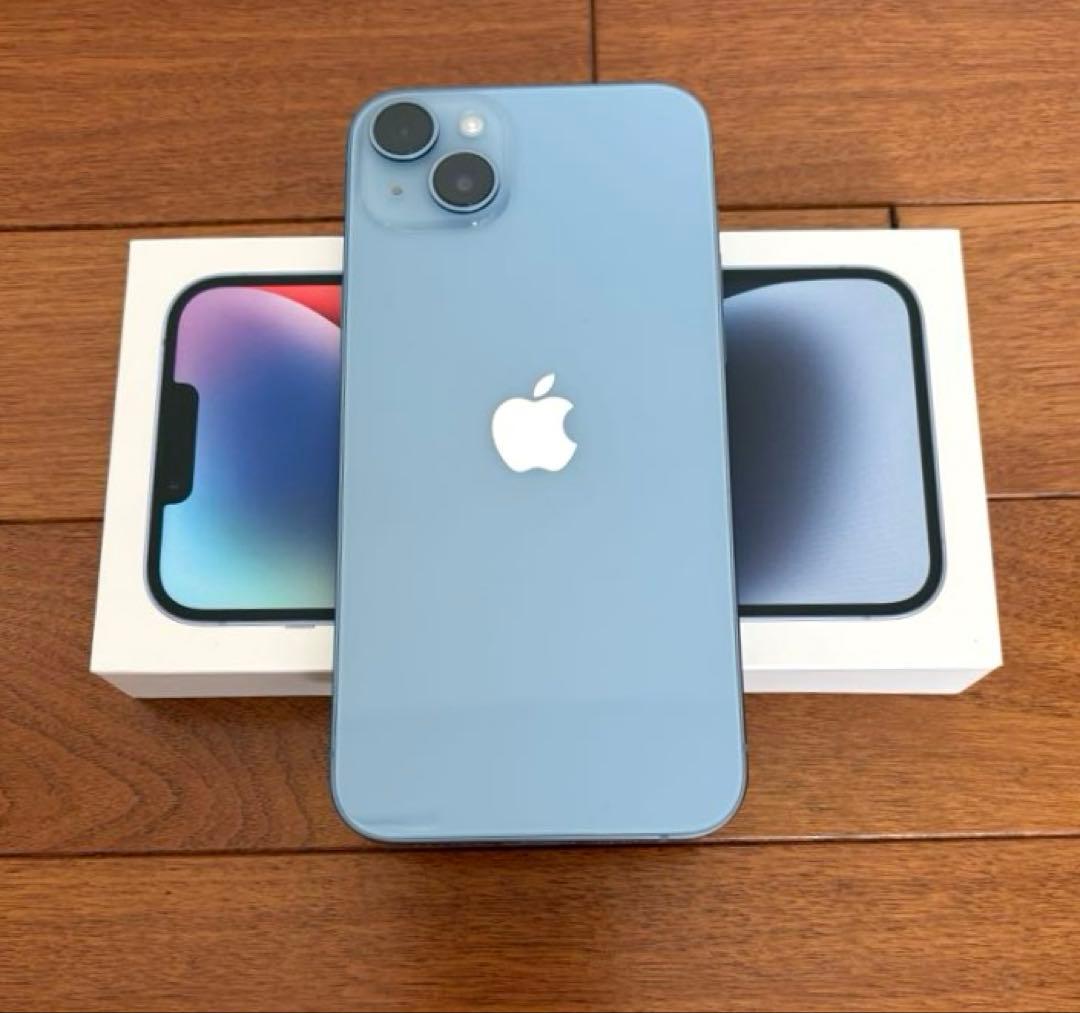 iPhone14plus 128GB バッテリー96% ブルー
