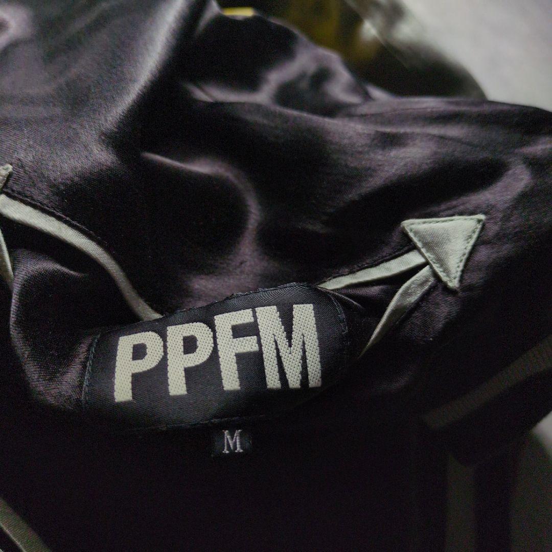 00s PPFM サテン 別珍 リバーシブル 刺繍 スカジャン