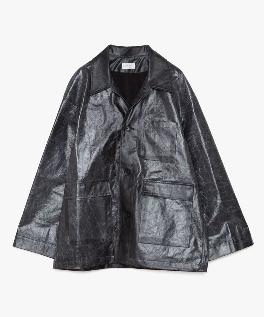 【undecorated】Coating Canvas Jacket