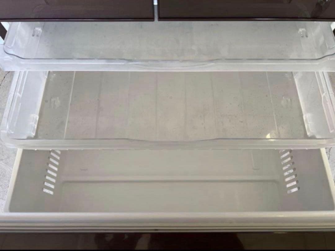 2019年式 430L 日立 6ドア冷蔵庫 R-XG43J(XH)