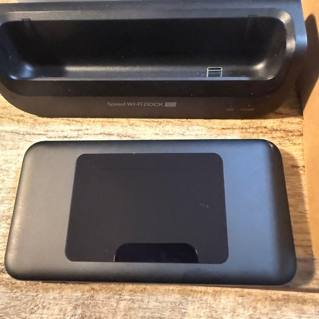 Speed Wi-Fi DOCK 5G 01（UQ WiMAX）モバイルルーター