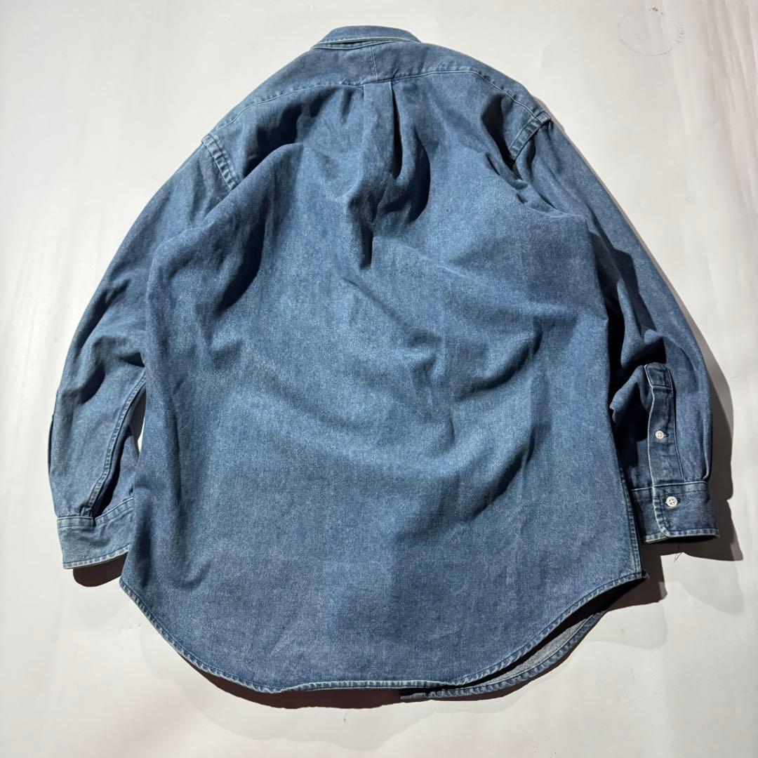 ひ*ろ様 80s Polo Ralph Country denim L/S sh