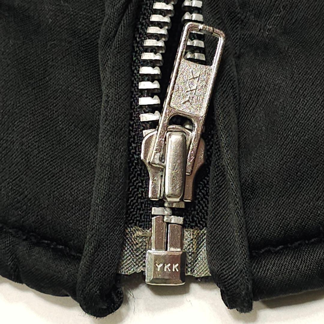 ヒューストン スカジャン 和柄 虎 富士山 スーベニアジャケット ブラック 中綿