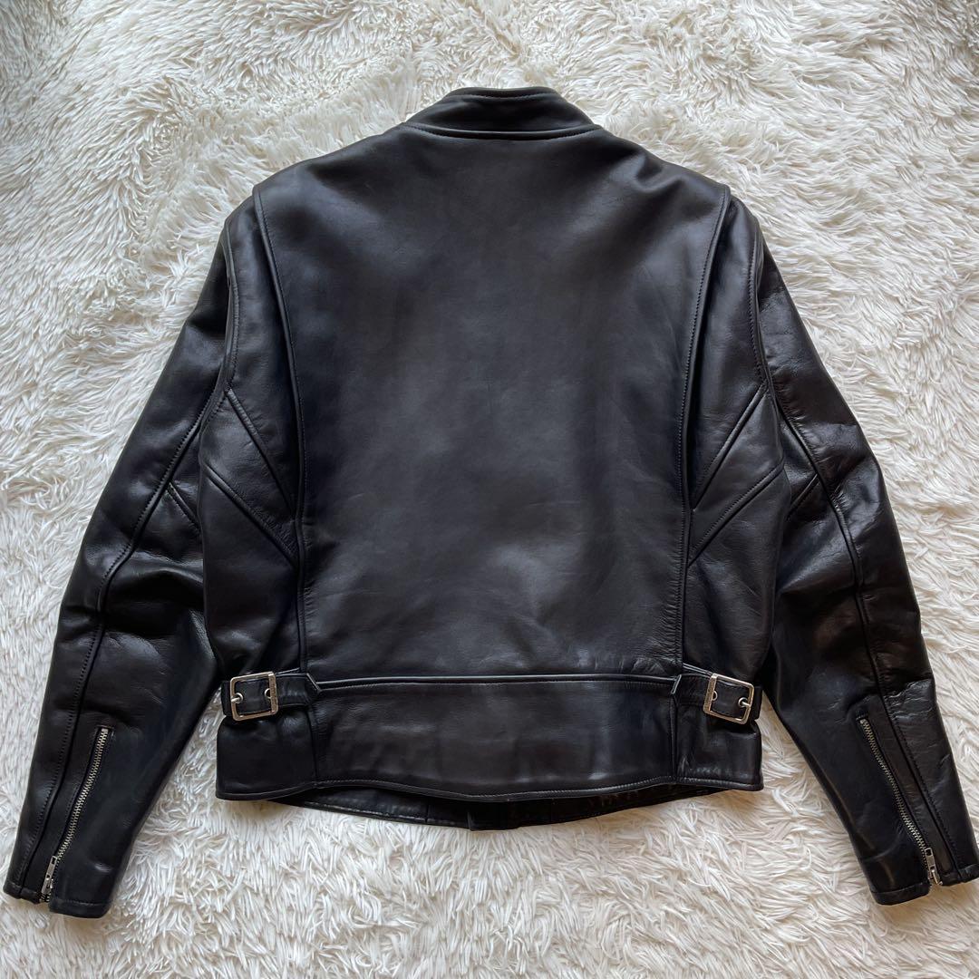 人気✨ハーレーダビッドソン　カウレザージャケット　シングルライダース　XXL 黒