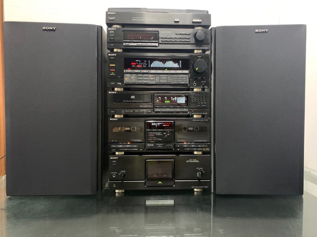 美品内蔵BT変更可能SONYリバティLBT-V925レコード付きメンテナンス済み