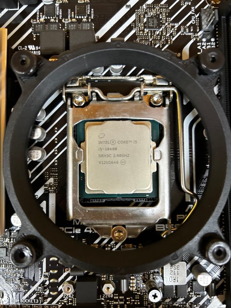 マザーボード ASUS PRIME B560M-A + Intel Core i5-10400