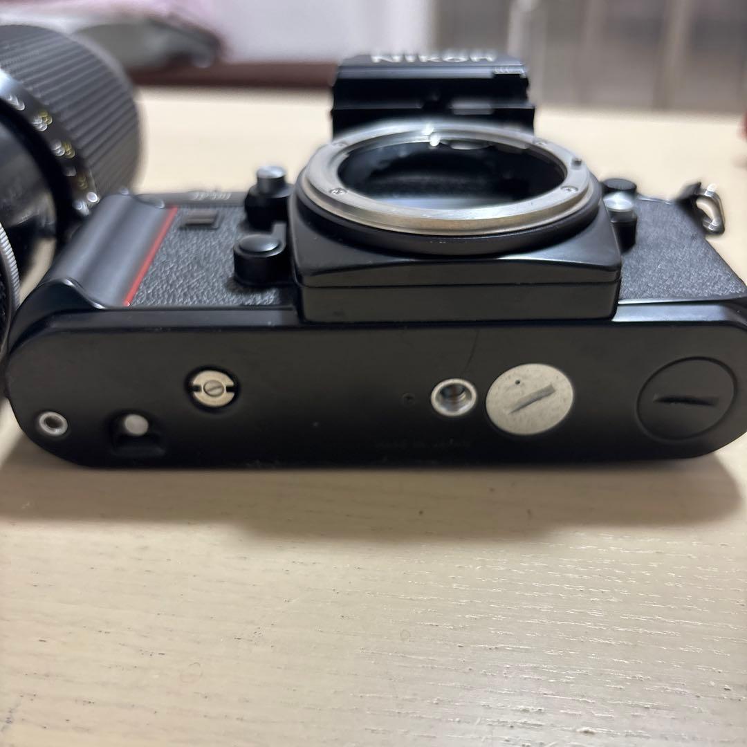 Nikon F3 一眼レフカメラ 80-200mmレンズ付き