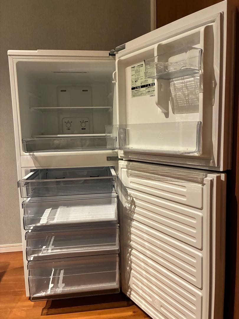 【美品】 TWINBIRD ツインバード　2ドア 冷蔵庫 冷蔵庫　146L 人気