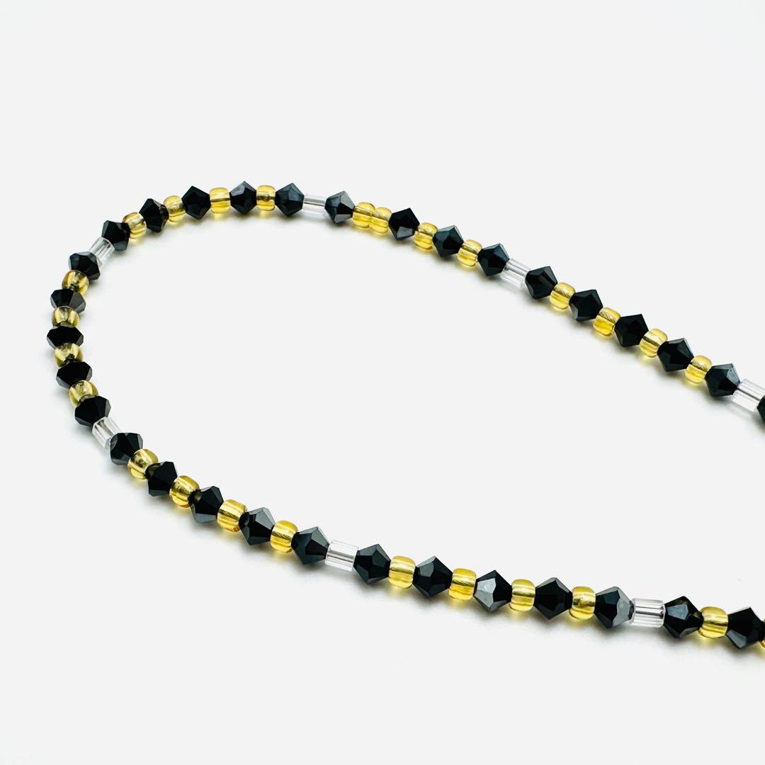 846 YAJIRO 4シリーズ　ネックレ　GOLDTITA22 ブラック