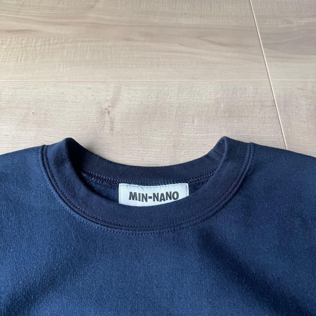 か*ん様 wake sapporo MINNANO スウェット　NAVY-WHI