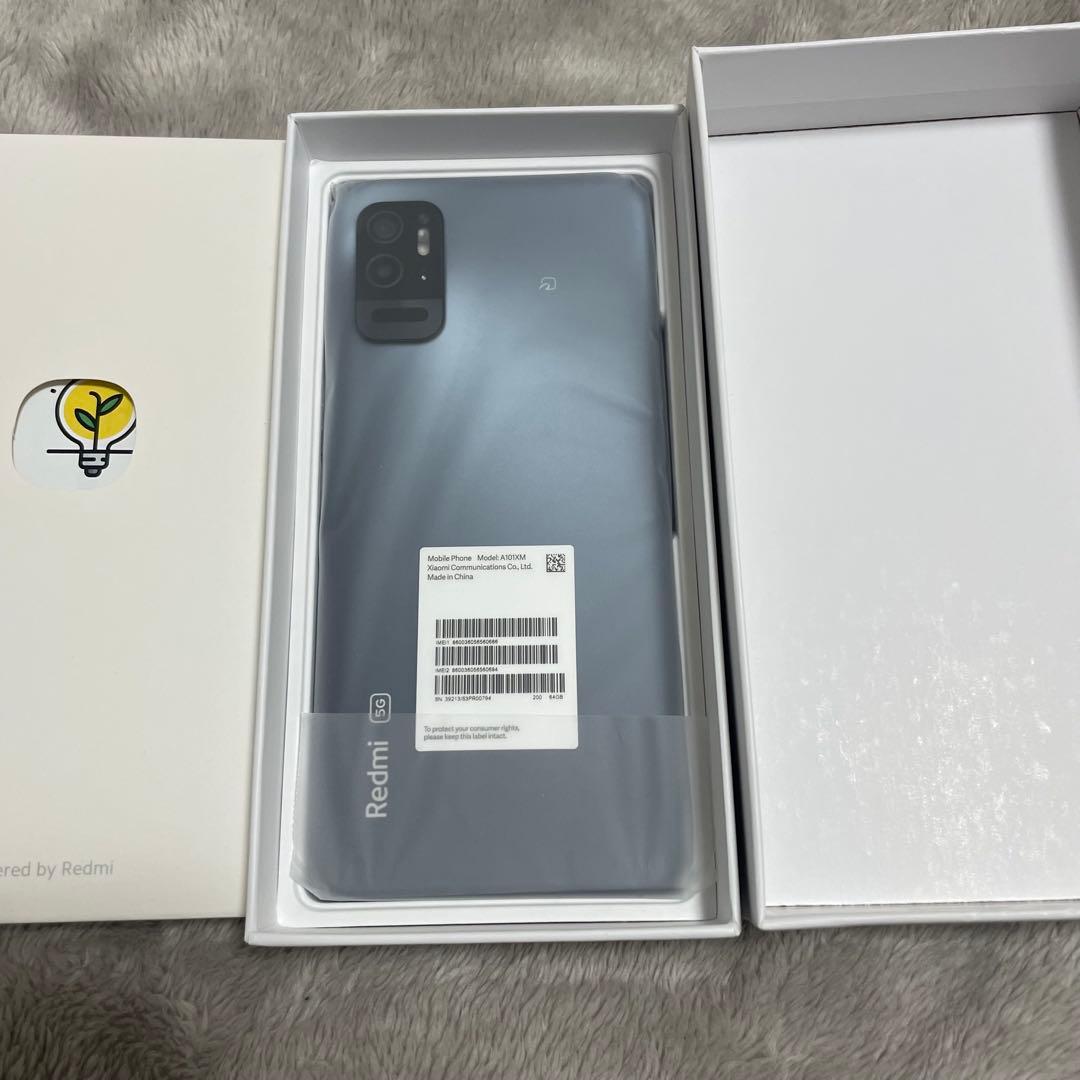 【新品未使用】Redmi Note 10T 64GB クリアケース付