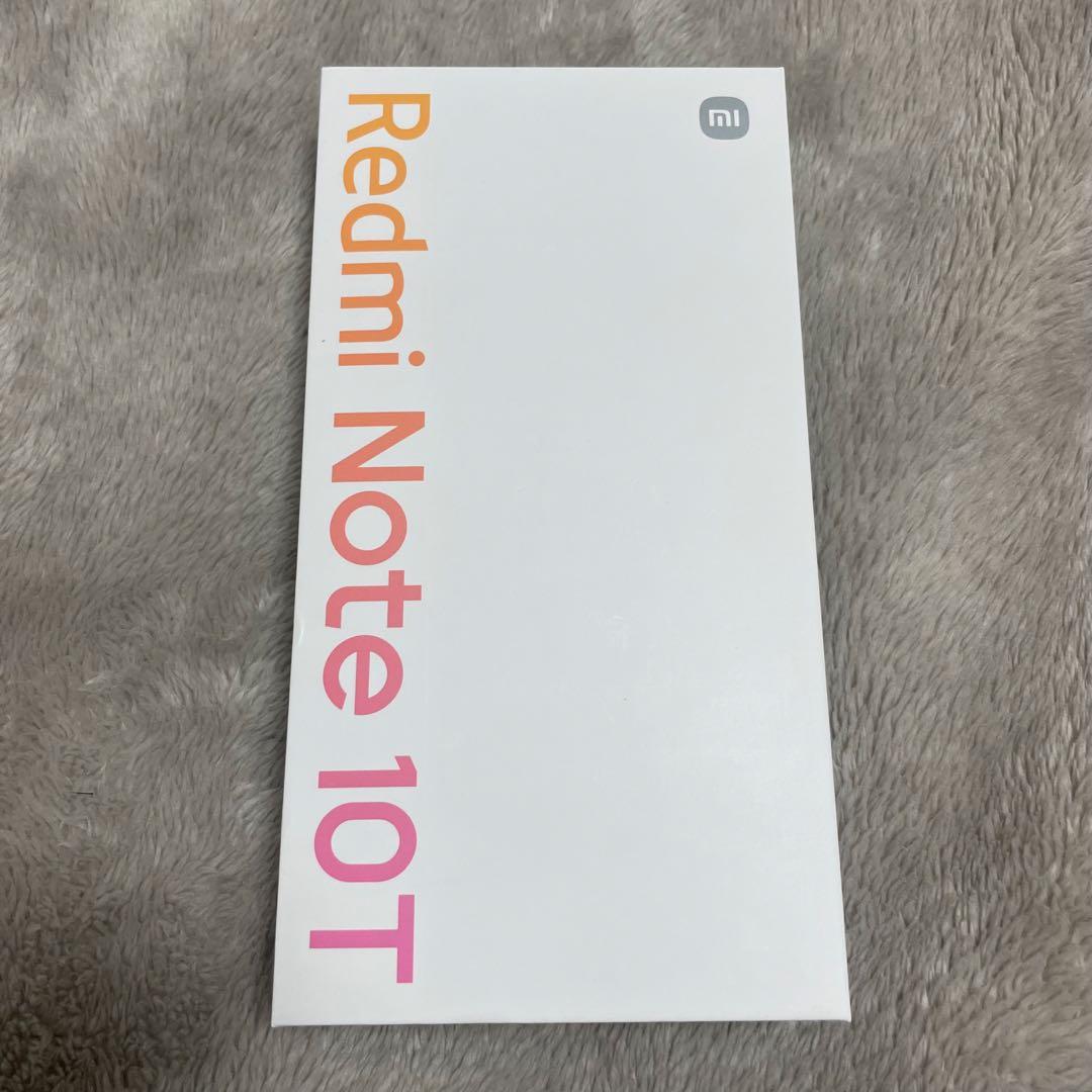 【新品未使用】Redmi Note 10T 64GB クリアケース付