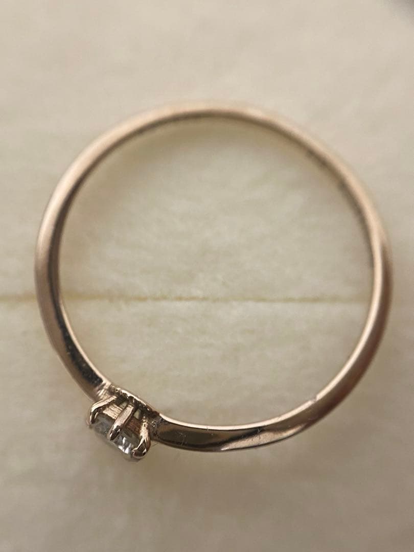 SIENA ROSE K18ダイヤリング　11号