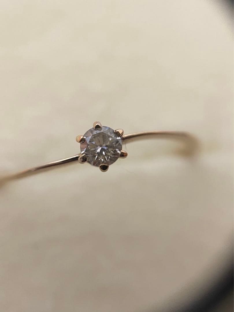 SIENA ROSE K18ダイヤリング　11号