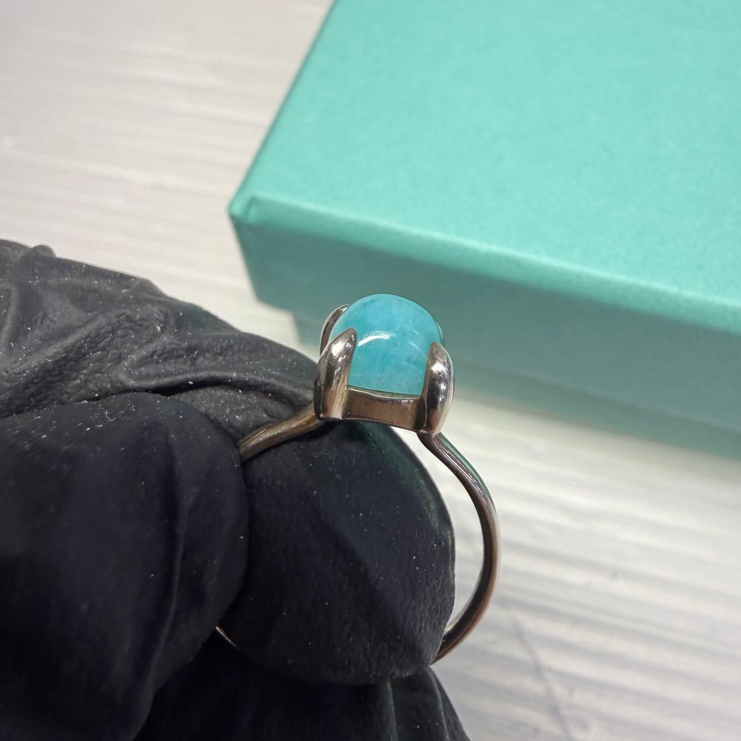 ☆ティファニー Tiffany☆ターコイズ 石付き 指輪 リング 925