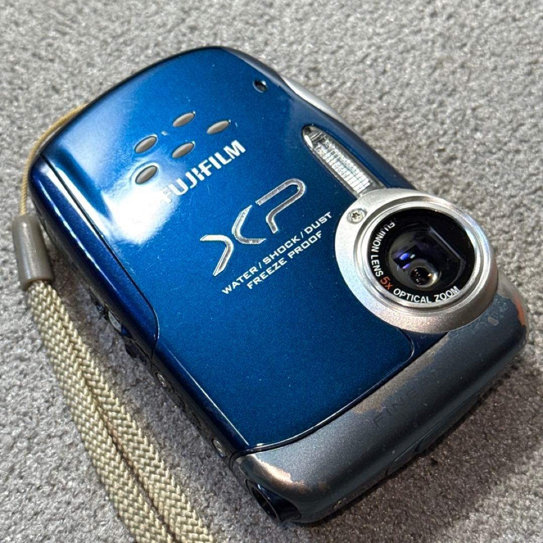 ☆動作OK FUJIFILM FinePix XP10 バッテリー＆SDカード付