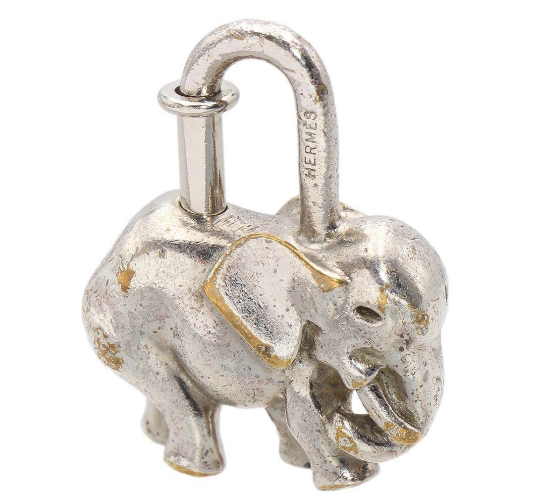 G2054 エルメス 象 エレファント カデナ 南京錠