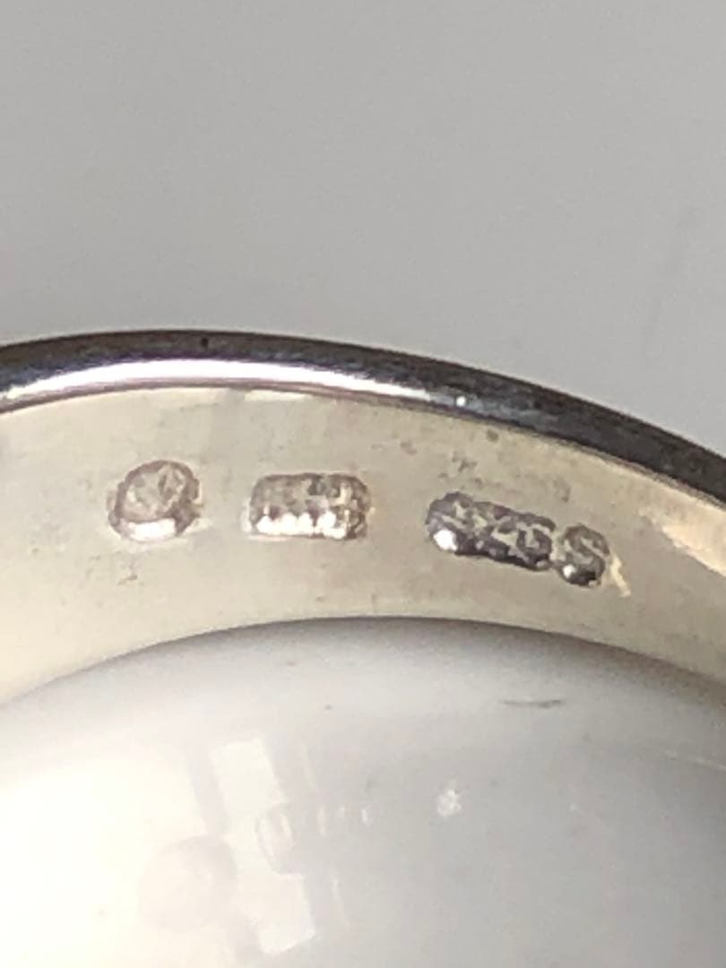 ヴァンドーム青山スターリングシルバー925+10k カラークリスタルリング#13