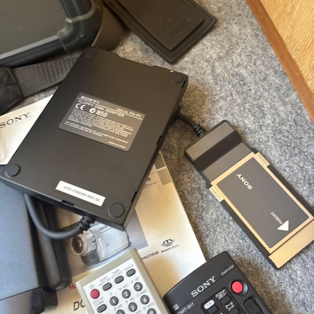 Sony TRV900 ビデオカメラ 本体　FA-P1 Sony PCカード接続