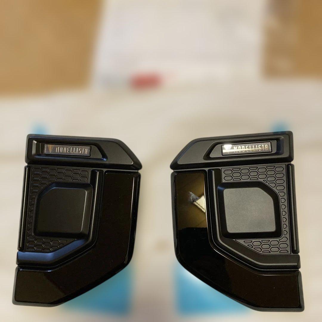 ランクル250 純正MODELLISTA フェンダーガーニッシュ ブラック