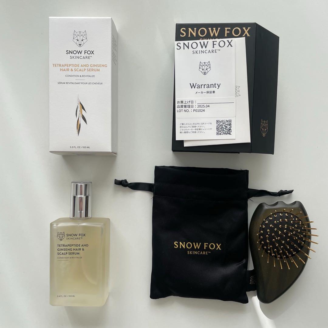  FOX ヘアブラシ/ヘアセラム