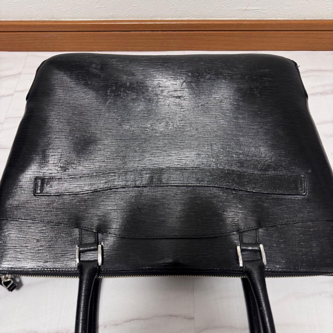 ペッレモルビダ キャピターノ 2way ビジネスレザートート 黒 CA206A