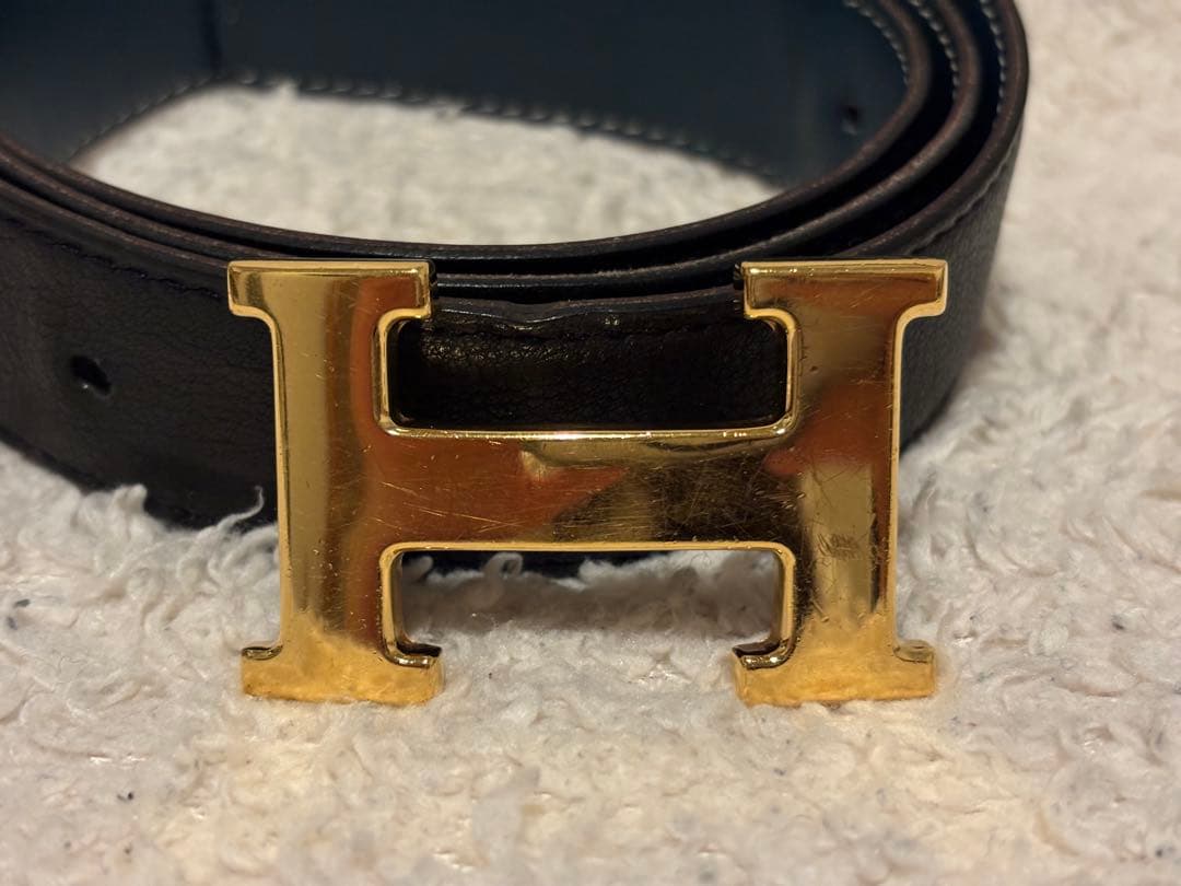 Hermes コンスタンスベルト　Ｈバックル