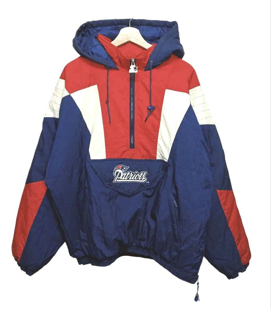 90s STARTER PRO LINE ペイトリオッツ アノラックパーカー