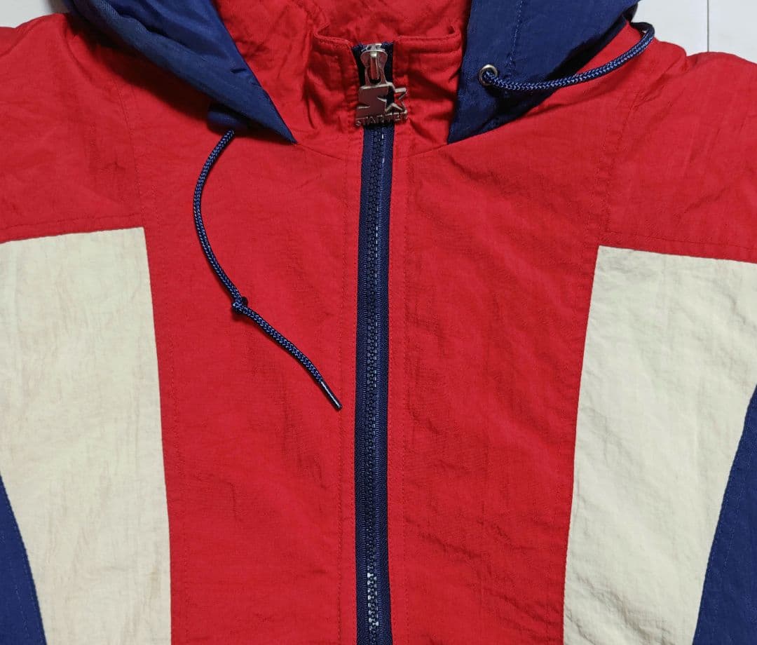 90s STARTER PRO LINE ペイトリオッツ アノラックパーカー