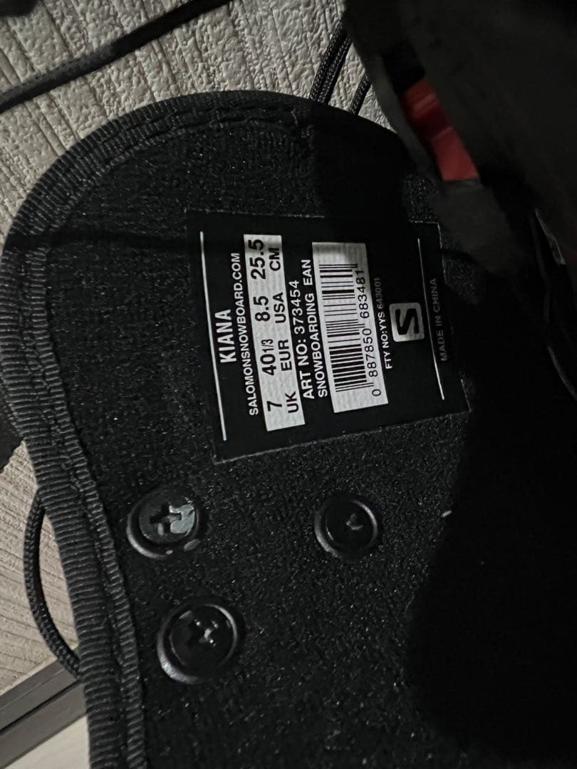 BURTON CUSTOM バインディング ビンディング ピンク L