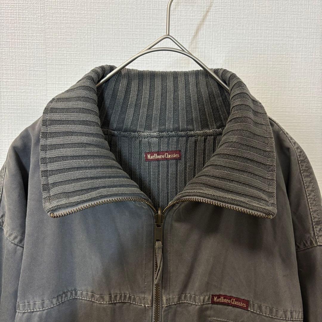 Marlboro Classics ブルゾンジャケットグレー アウター マルボロ