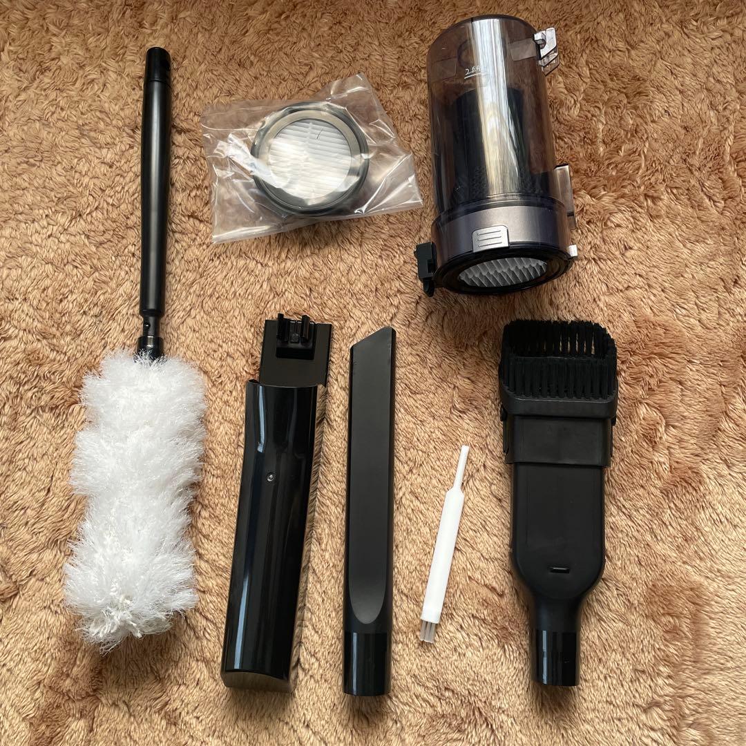 daspo コードレス サイクロン モップ付 SCD-190P-H グレー