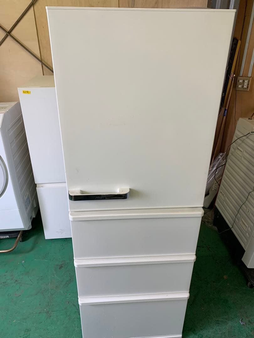 #219 冷蔵庫　アクア　AQR-V37P(W) 2023年製