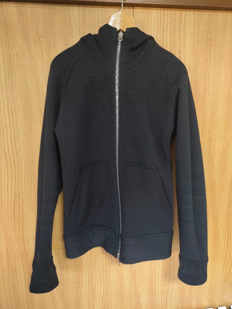 【BACKBONE】リバーシブル レザージャケットダブルジップパーカー Ｍサイズ