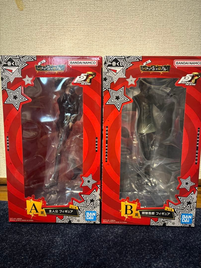 一番くじ　ペルソナ5 A賞 B賞 明智吾郎 ジョーカー フィギュア