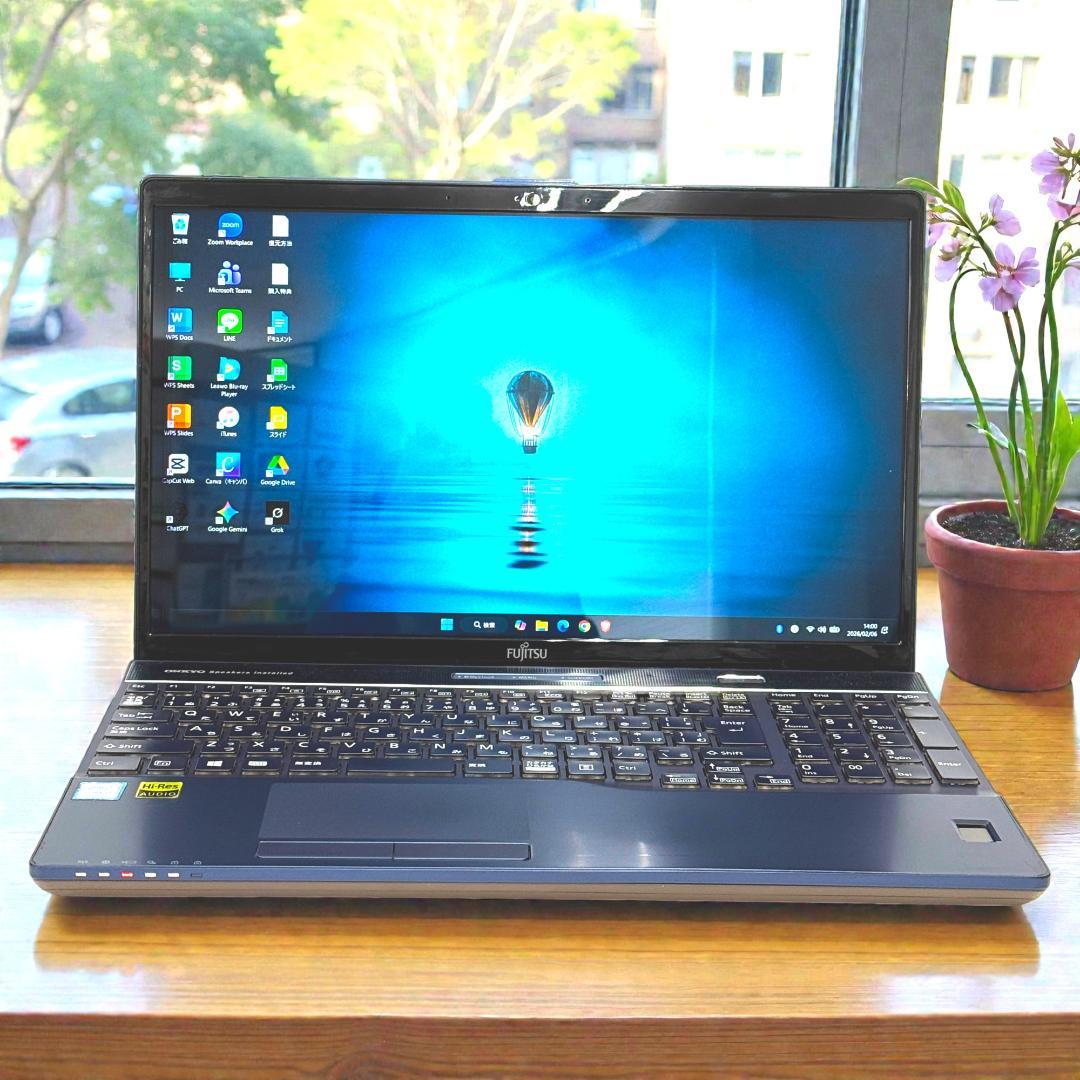 富士通/ノートパソコン/Windows11/Corei7/SSD/訳あり品