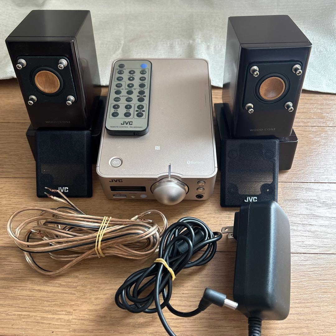 JVC Bluetooth ミニコンポ　CA-EXNW1 SP-EXNW1