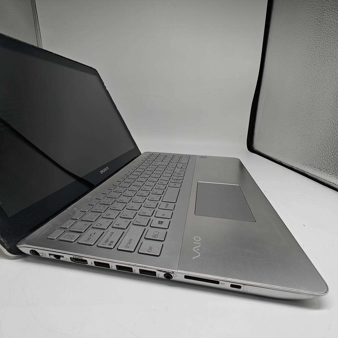 【VAIO】SVF 爆速i7 新品SSD512GB 12GB シルバーノートPC