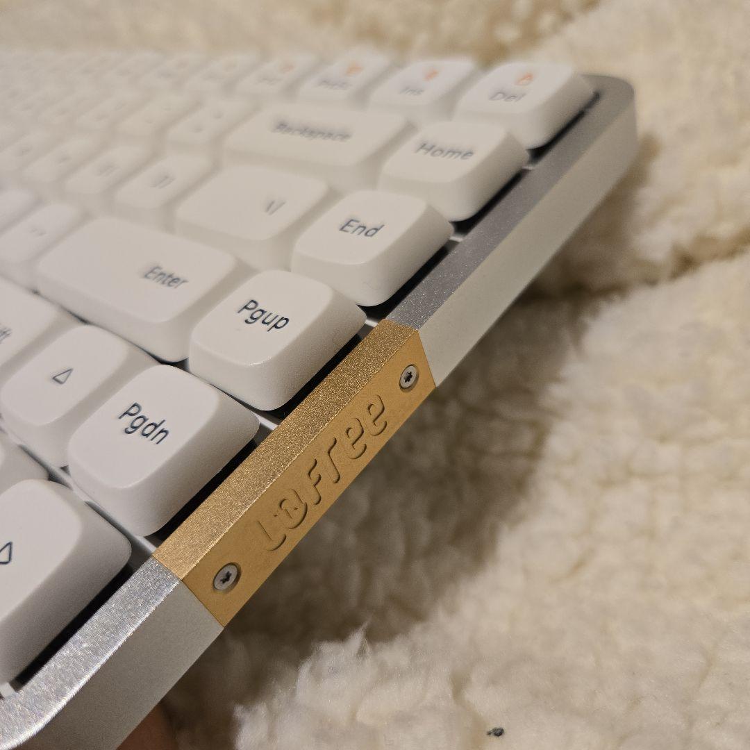 最終値下げLofree FLOW シルバーホワイト GHOST