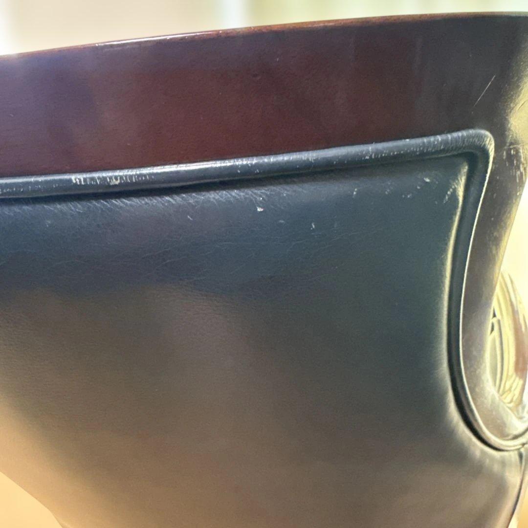 マルニ　ケントコートシリーズ　1脚　レザー1人掛けソファ②