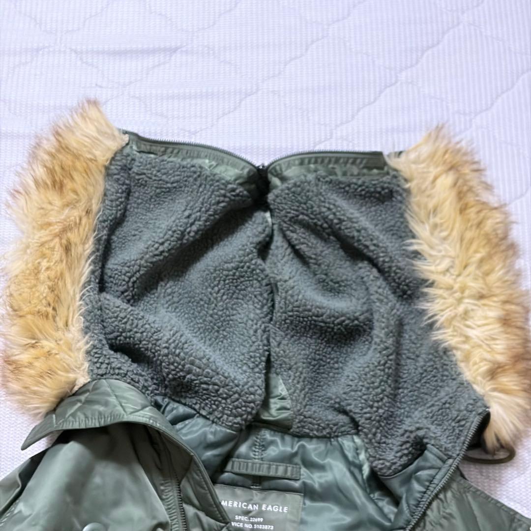 AMERICAN EAGLE N-2B フライトジャケット ファーY2K平成F