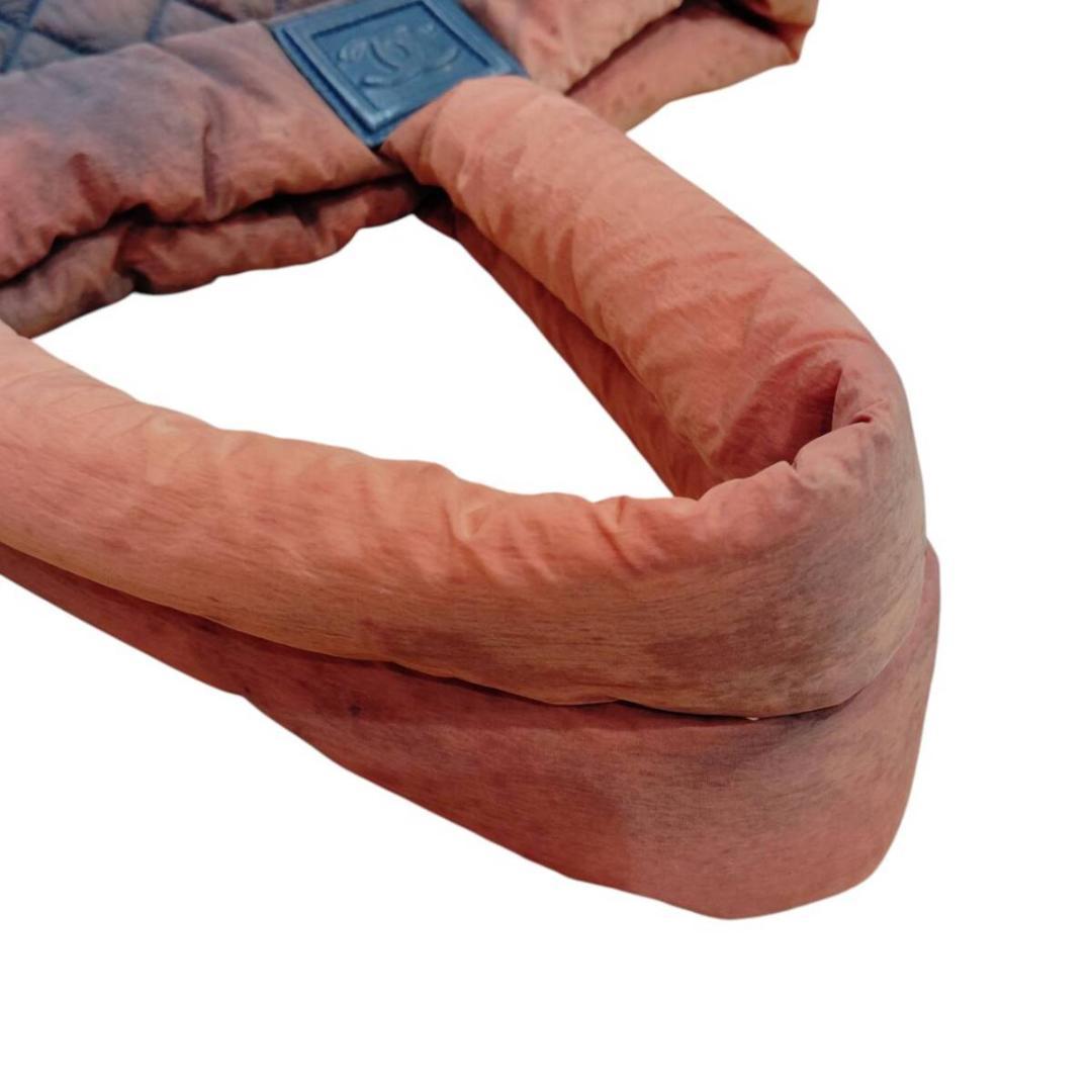 希少 CHANEL シャネル コココクーン トートバッグ SV金具 ネイビー