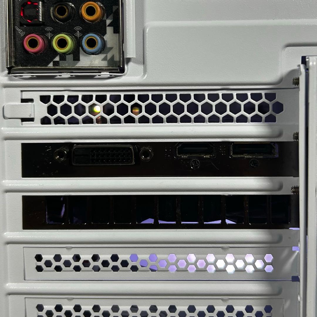 超高性能 光る 白ゲーミングPC Ryzen GTX1660 Windows11